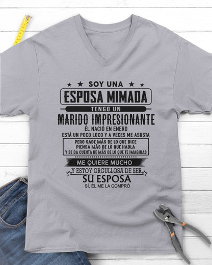 Enero Marido - Regalo especial para Esposa - TBN - T01 (Sku.TbnA2)