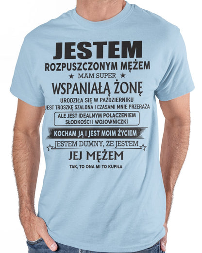 Niesamowita Żona Urodzona w październiku – Idealny Prezent dla Twojego Męża – HL10 (SKU06-26-10)