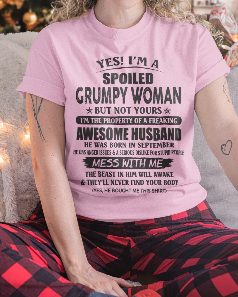 Perfect gift for wife from awesome husband september  – HL09 (SKU10-21-09)