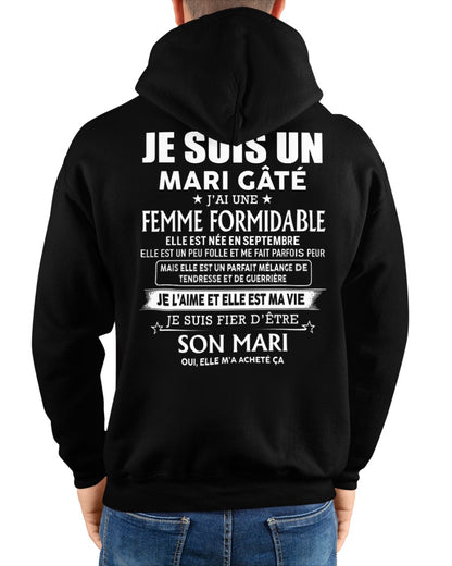 Femme Formidable Septembre – Cadeau Parfait Pour Votre Mari – HL09 (SKU06-56-09)