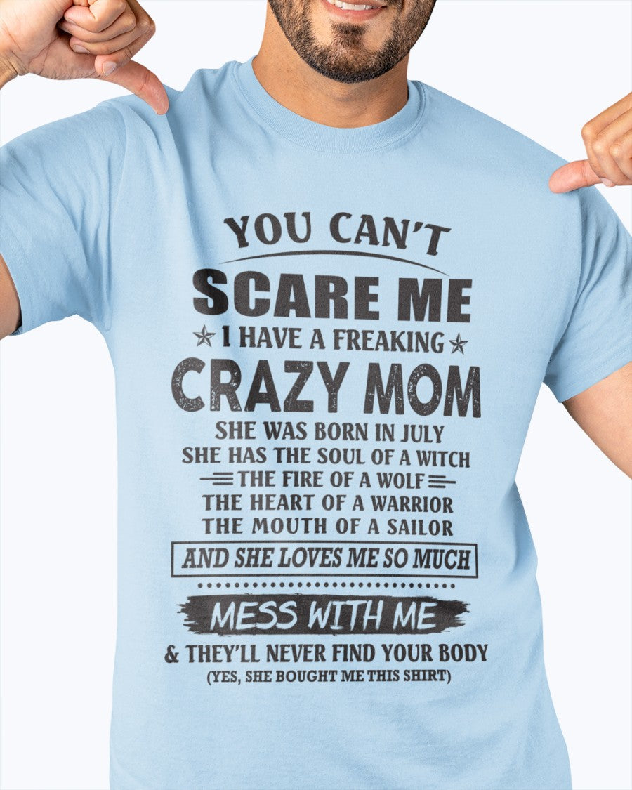 Mom was born in July - perfect gift for your son - HL07 (SKU08-30-07)