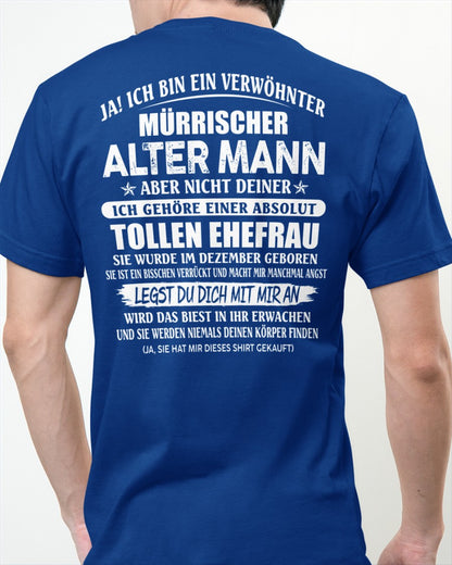 Tolle Ehefrau Dezember – Das perfekte Geschenk für deinen Ehemann – HL12 (SKU07-11-12)