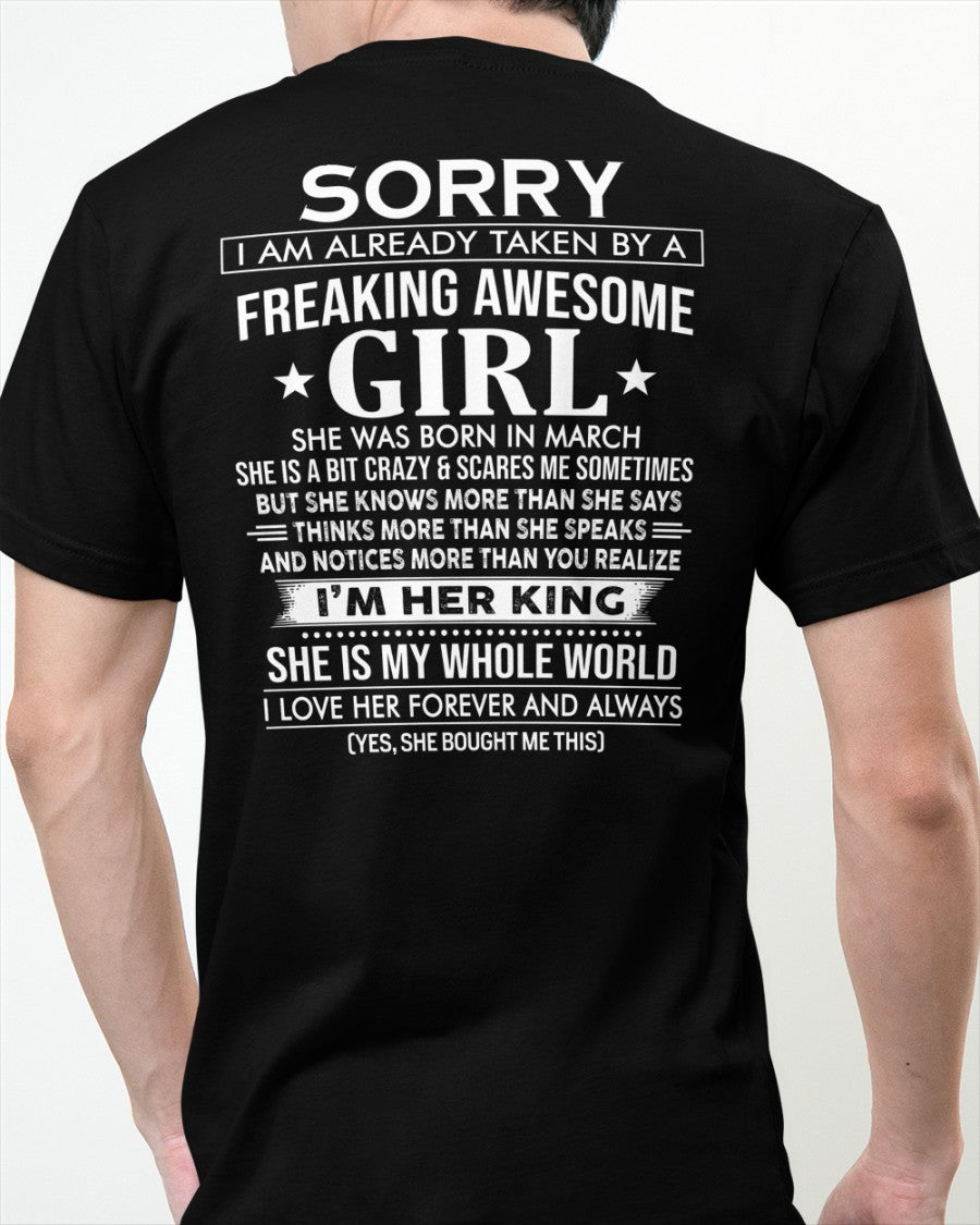 (Mar) Awesome Girl - Special gift for your boyfriend, husband - HL03 (SKU.US.02)