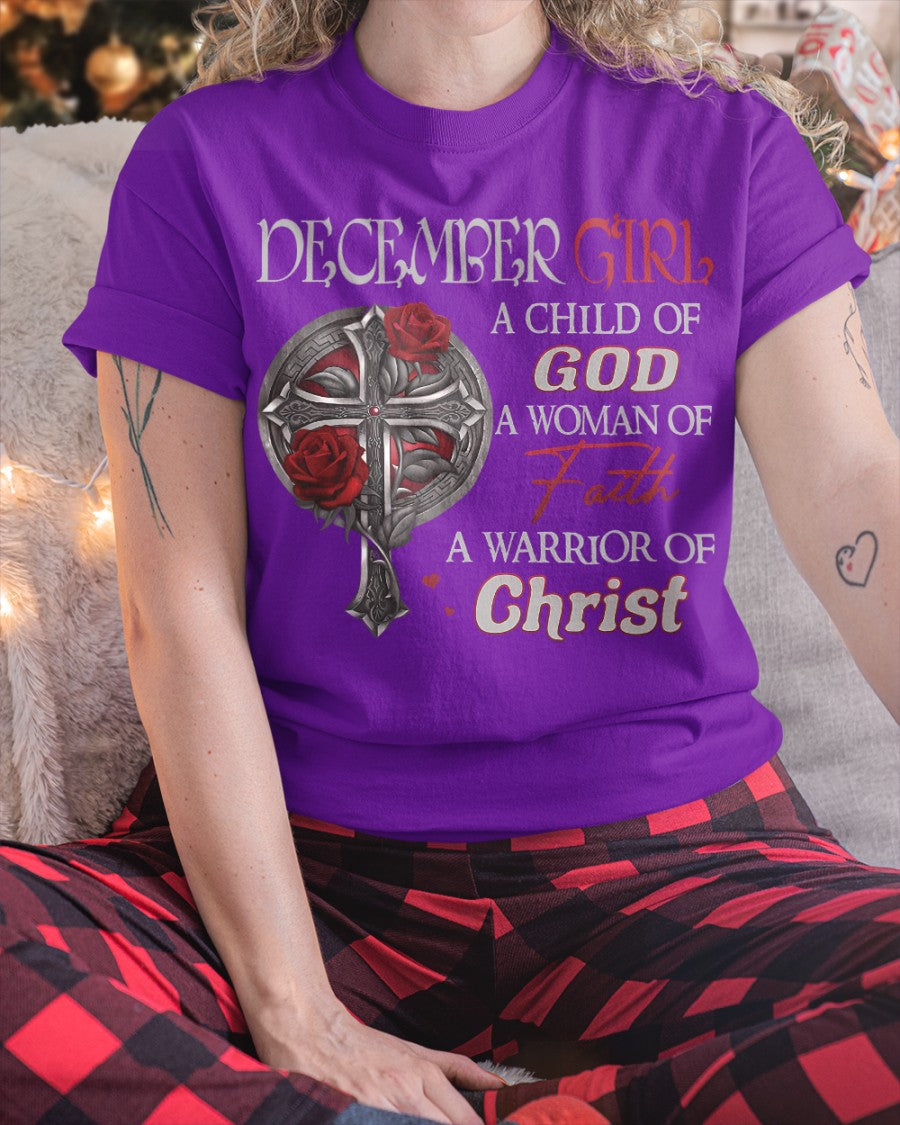 Chica de Diciembre - Una hija de Dios, una mujer de fe, una guerrera de Cristo - HL12 (SKU06-62-12)