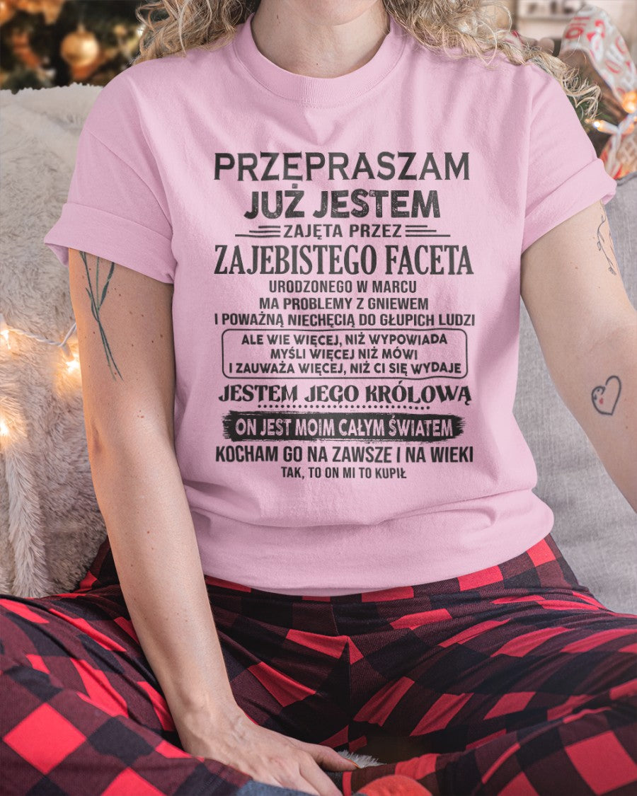 Marzec – Wspaniały facet urodzony w marcu – Specjalny prezent dla twojej dziewczyny – HL03 (SKU05-11-03)