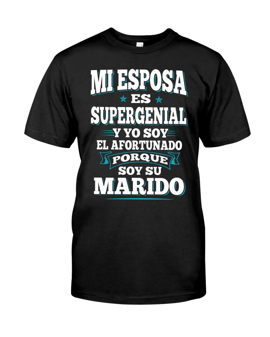 Mi esposa es supergenial y yo soy el afortunado porque soy su marido (SKU07-72)