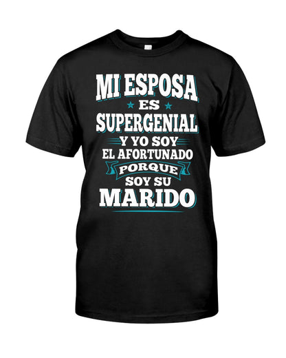 Mi esposa es supergenial y yo soy el afortunado porque soy su marido (SKU07-72)