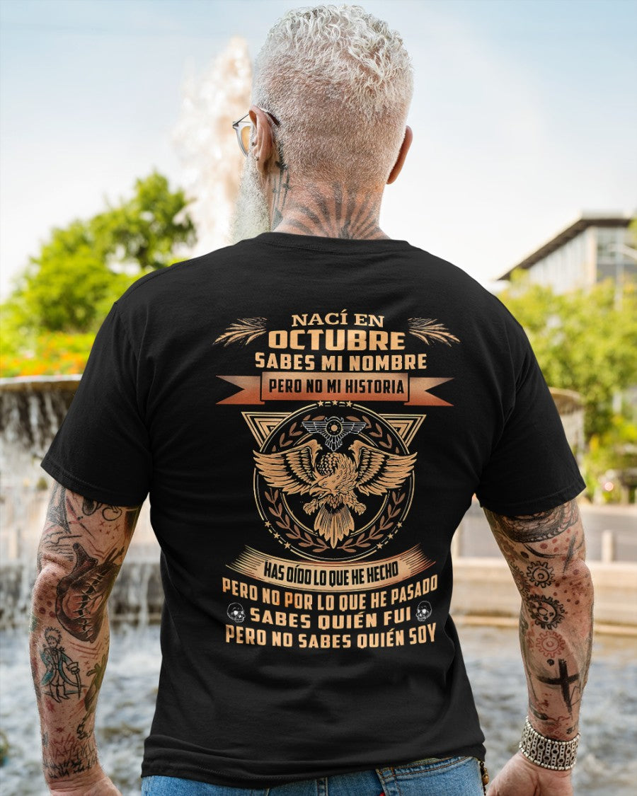 Nacido en Octubre – Esta camiseta es para ti – T10 (SKU07-71-10)