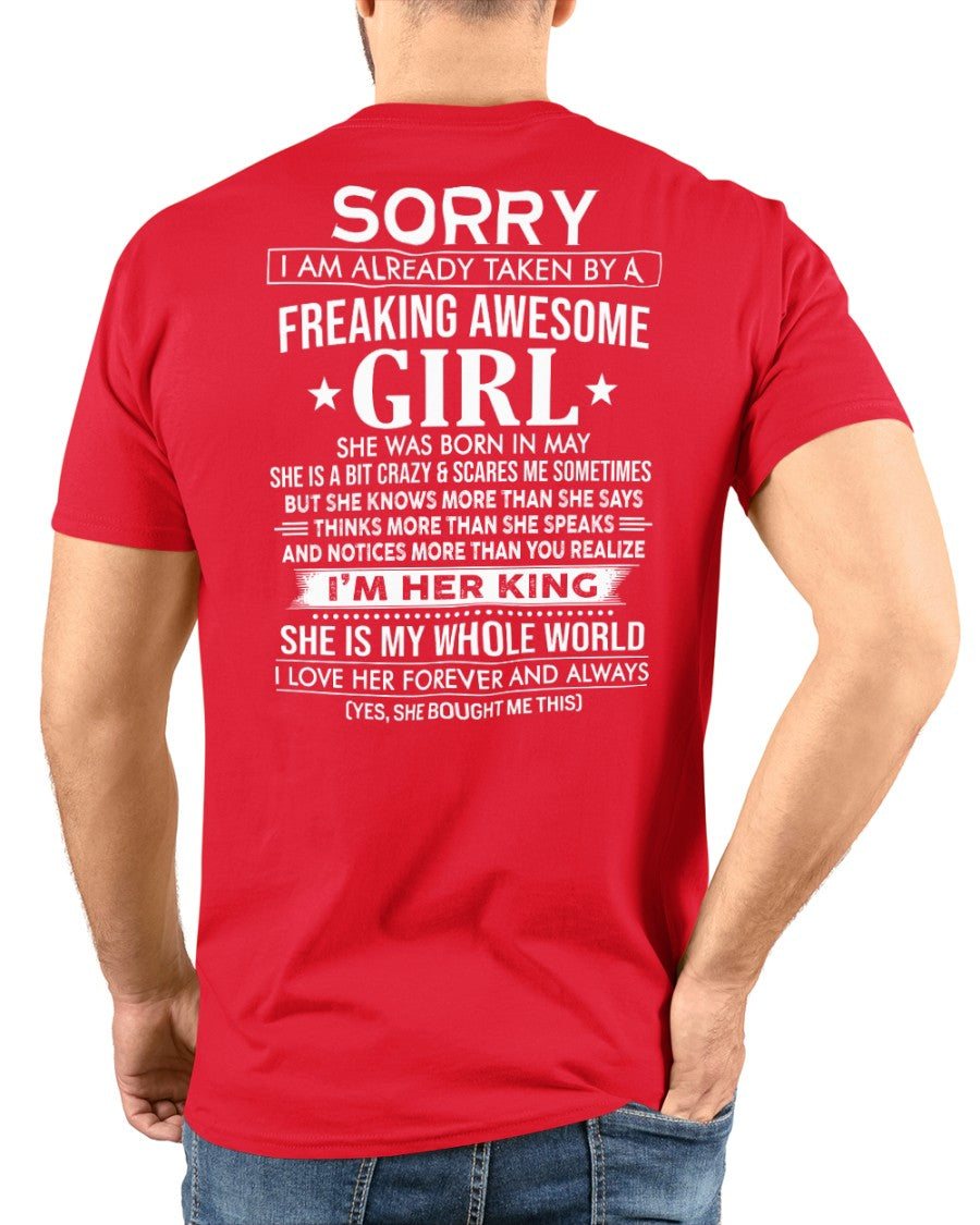 (May) Awesome Girl - Special gift for your boyfriend, husband - HL05 (SKU.US.02)