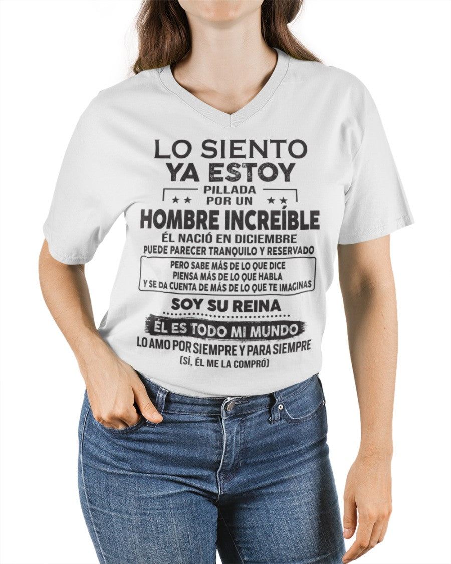 Diciembre Hombre Increíble - Regalo especial para tu novia, esposa - T12 (SKU09-06-12)