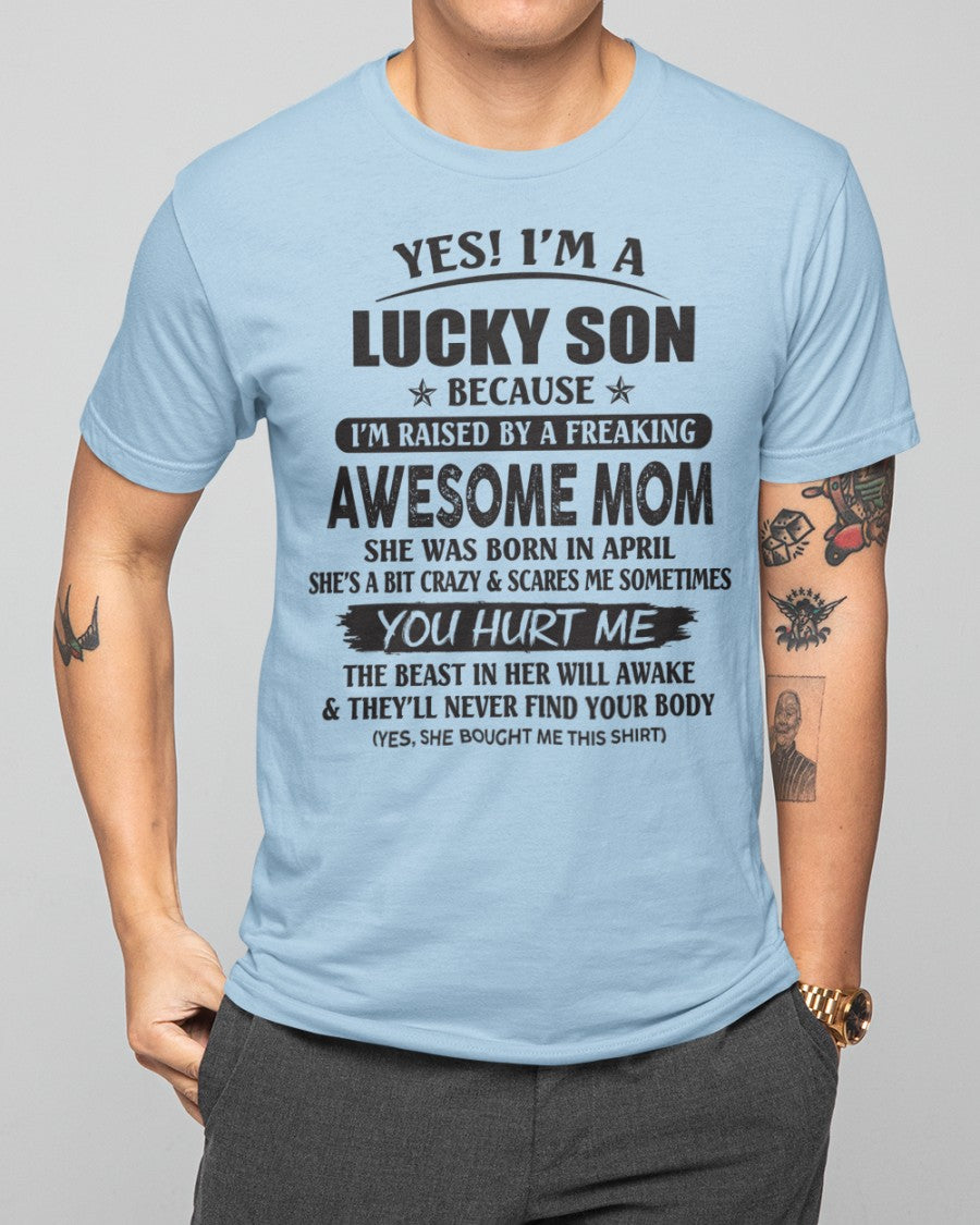 Mom April - Perfect gift for your son - HL04 (SKU07-140-04)