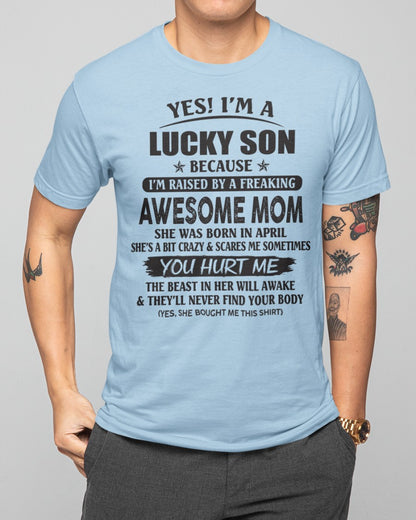 Mom April - Perfect gift for your son - HL04 (SKU07-140-04)