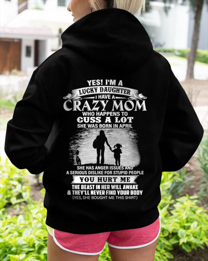 April - Gift For Daughter Tshirt - Funny T-shirts For Daughters - Special Gift For Your Daughter - HL04 (SKU2606-147-04)