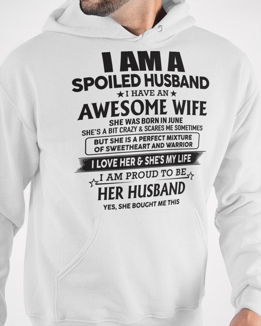 Awesome Wife born in June - Special gift for your Husband - HL06 (SKU06-50)