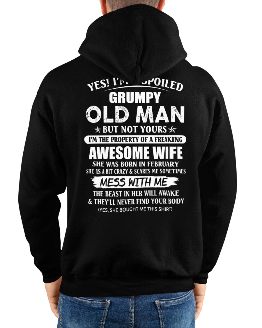 Awesome wife February - Perfect gift for your husband - HL02 (SKU06-68-02)