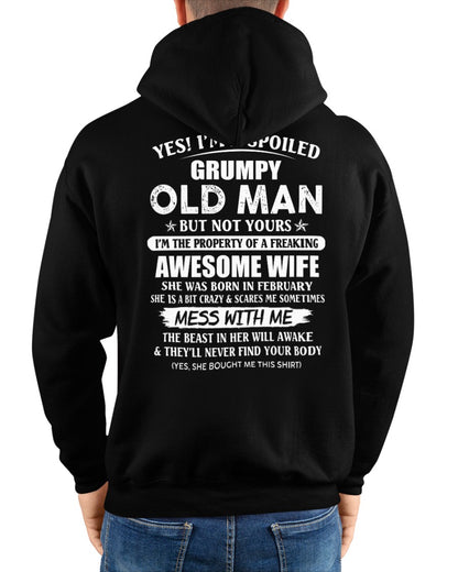 Awesome wife February - Perfect gift for your husband - HL02 (SKU06-68-02)