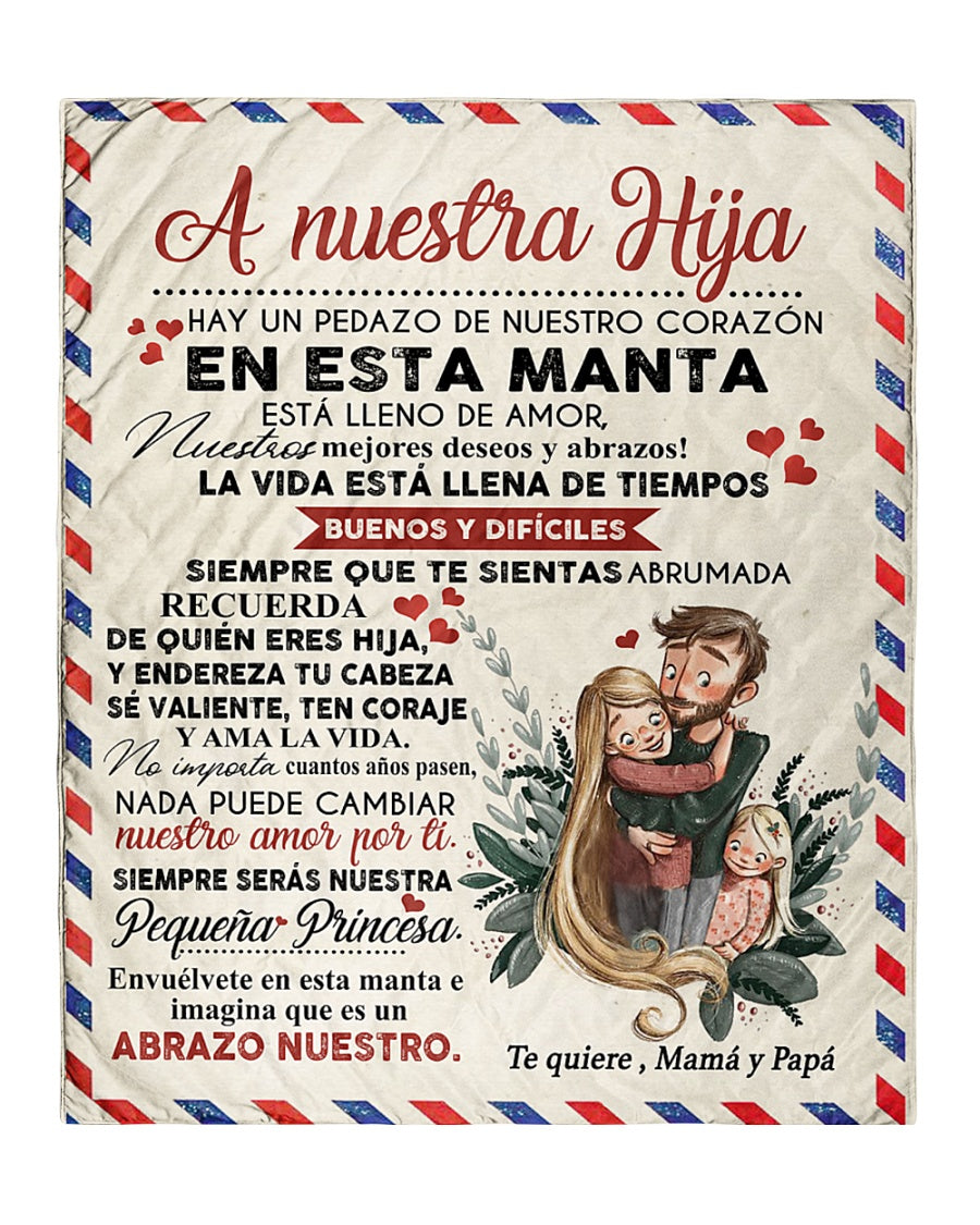 Manta especial para Hija