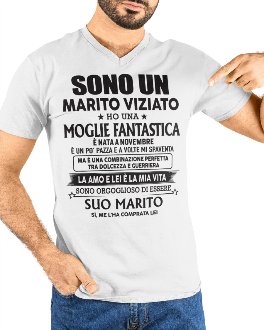 Moglie fantastica nata a novembre – Regalo perfetto per tuo marito – HL11 (SKU06-52-11)