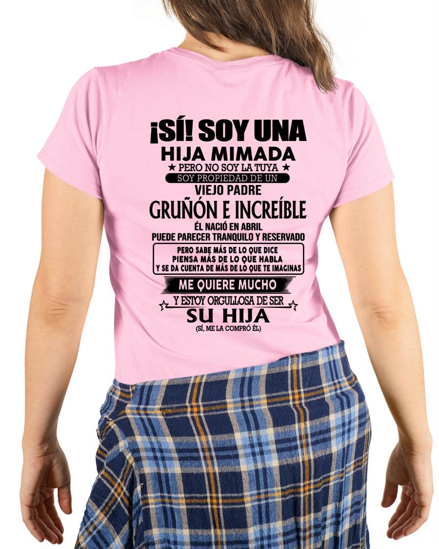 Abril Padre Increíble - Regalo especial para hija - TBN - T04 (SKU04-109-04)