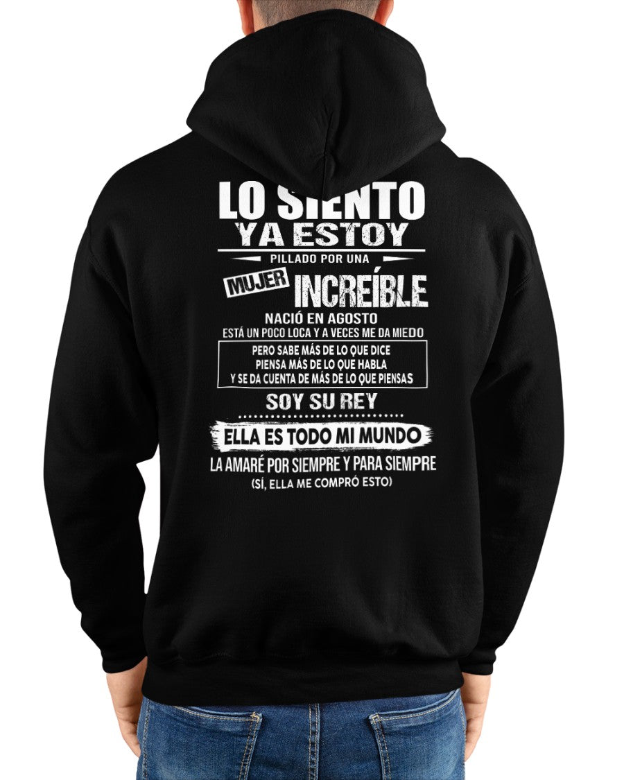 Agosto - Chica genial nació en agosto - Regalo especial para novio, esposo - T08 (SKU09-05-08)