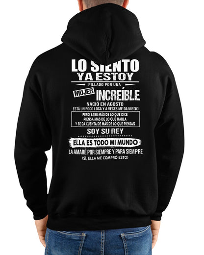 Agosto - Chica genial nació en agosto - Regalo especial para novio, esposo - T08 (SKU09-05-08)