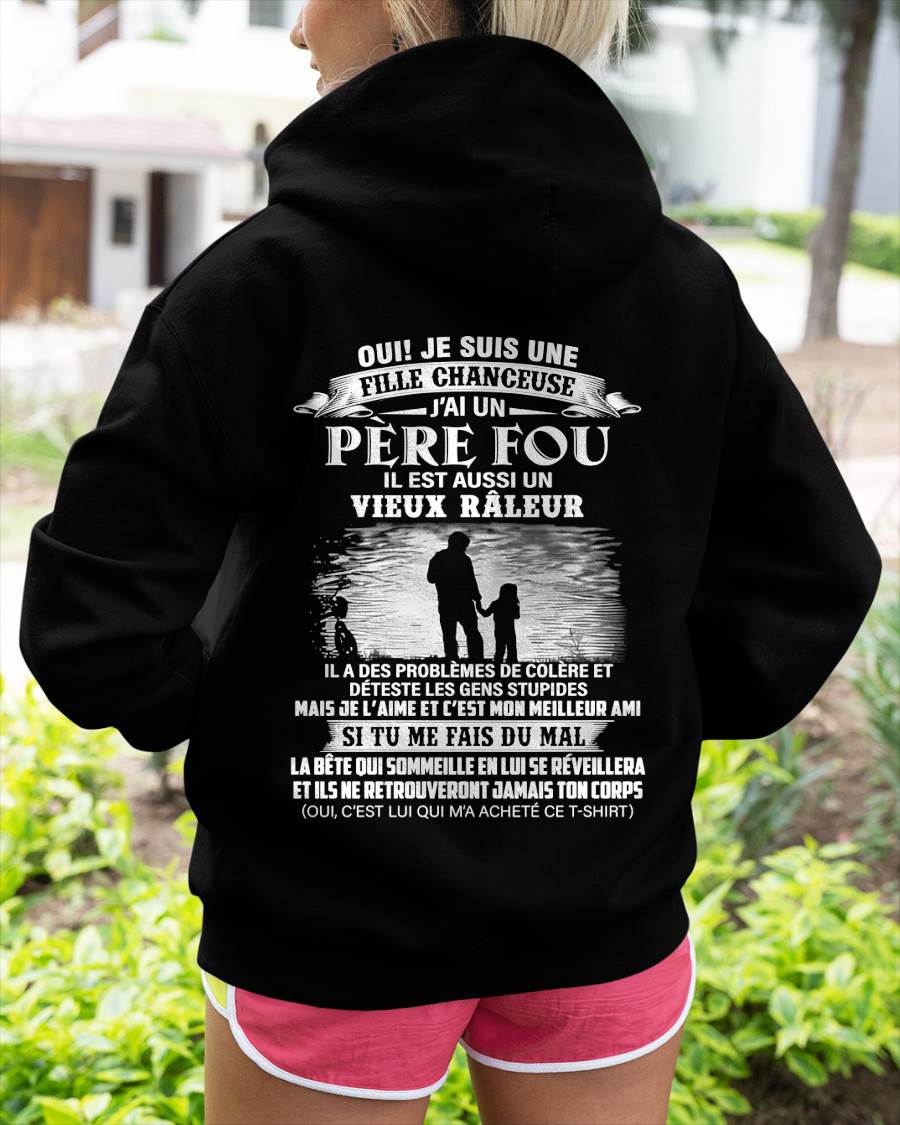 PAPA GÉNIAL ET VIEUX RÂLEUR - CADEAU SPÉCIAL POUR VOTRE FILLE - HL00 (SKU2605-159-00)