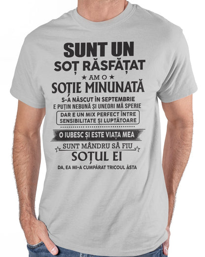 Soție minunată, născută în septembrie – Cadoul perfect pentru soțul tău – HL09 (SKU06-63-09)