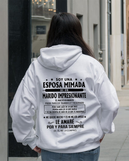 Marzo - Marido impresionante nacido en marzo - Regalo especial para tu esposa - T03 (SKU05-81-03)