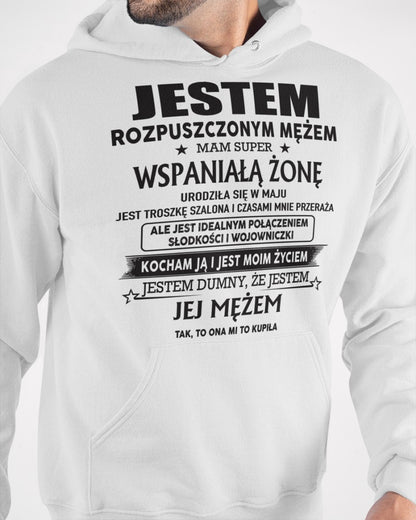 Niesamowita Żona Urodzona w maju – Idealny Prezent dla Twojego Męża – HL05 (SKU06-26-05)