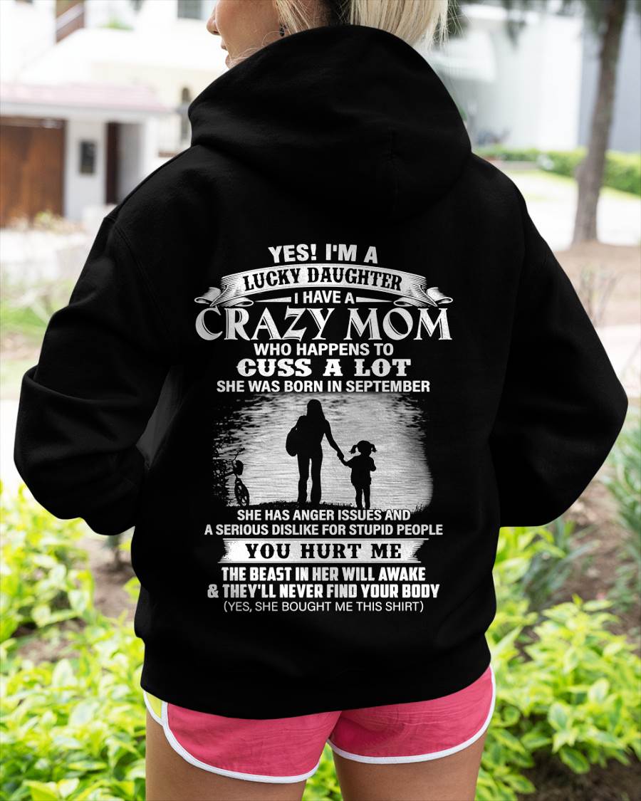 September - Gift For Daughter Tshirt - Funny T-shirts For Daughters - Special Gift For Your Daughter - HL09 (SKU2606-147-09)