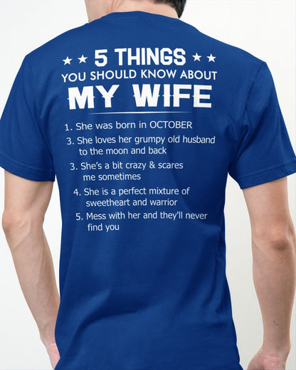 My October Wife – 5 Things You Should Know About My Wife – HL10 (SKU06-98-10)