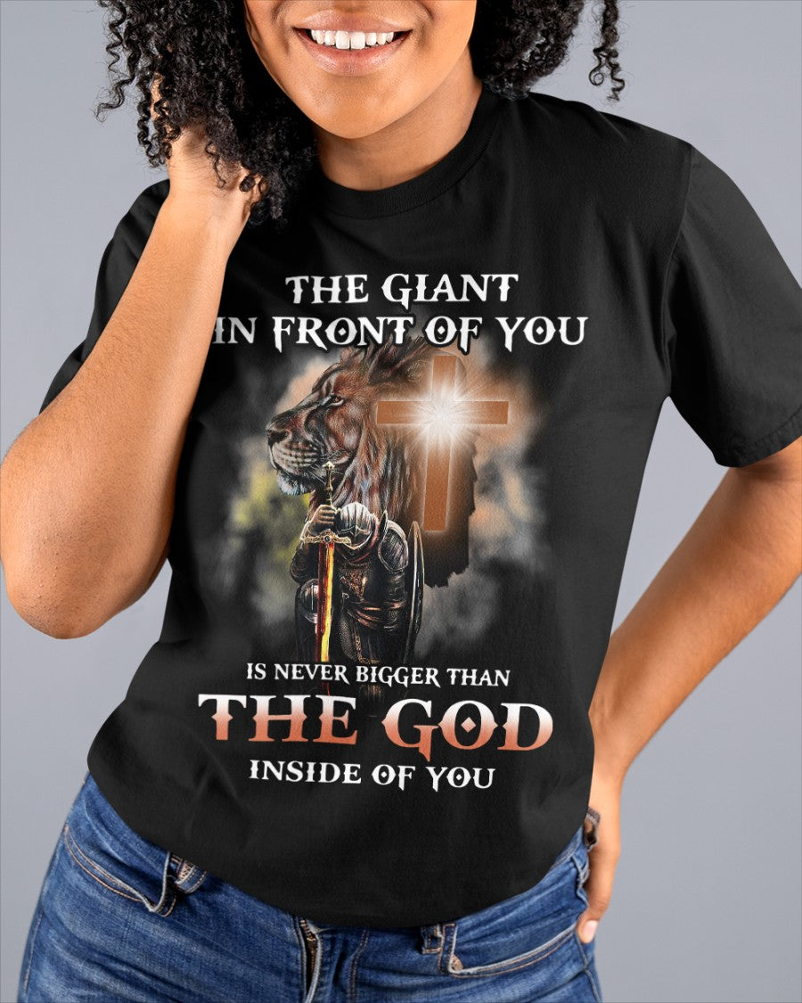 The Giant In Front Of You Is Never Bigger Than The God Inside Of You - HL00 (SKU10-41)