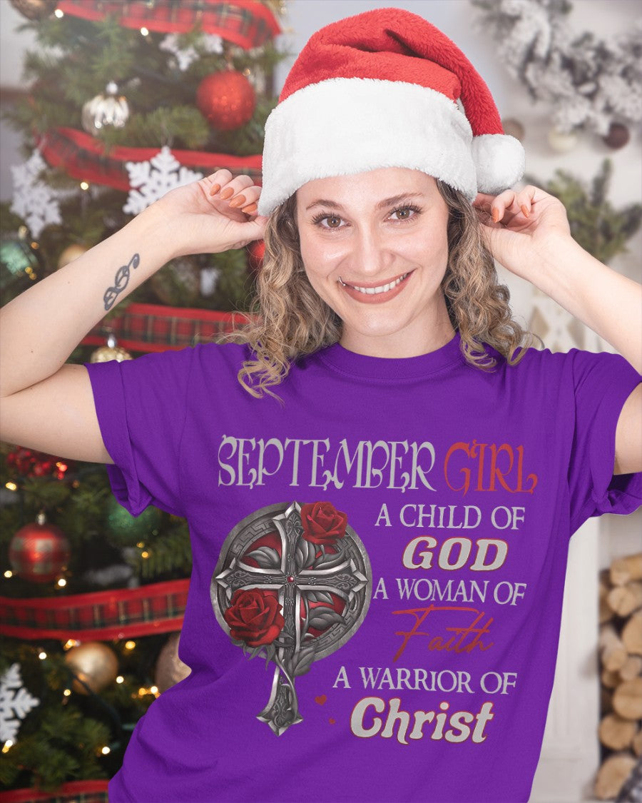 September Girl - A Child of God, A Woman of Faith, A Warrior of Christ - HL09 (SKU06-62-09)