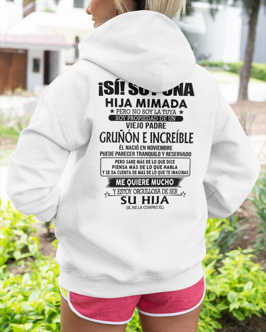 Noviembre Padre Increíble - Regalo especial para hija - TBN - T11 (SKU04-109-11)