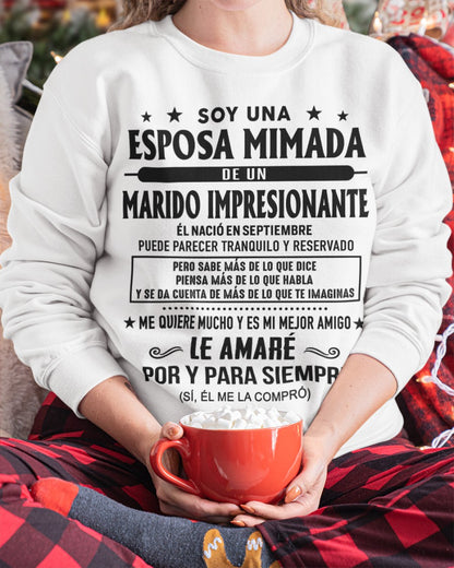 Septiembre Marido Impresionante - Regalo especial para Esposa - T09 (Sku.Tbn16-09)