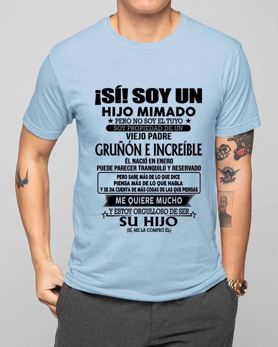 (Enero) Padre Increíble - Regalo especial para hijo - T01 (Sku.tbn07-01)