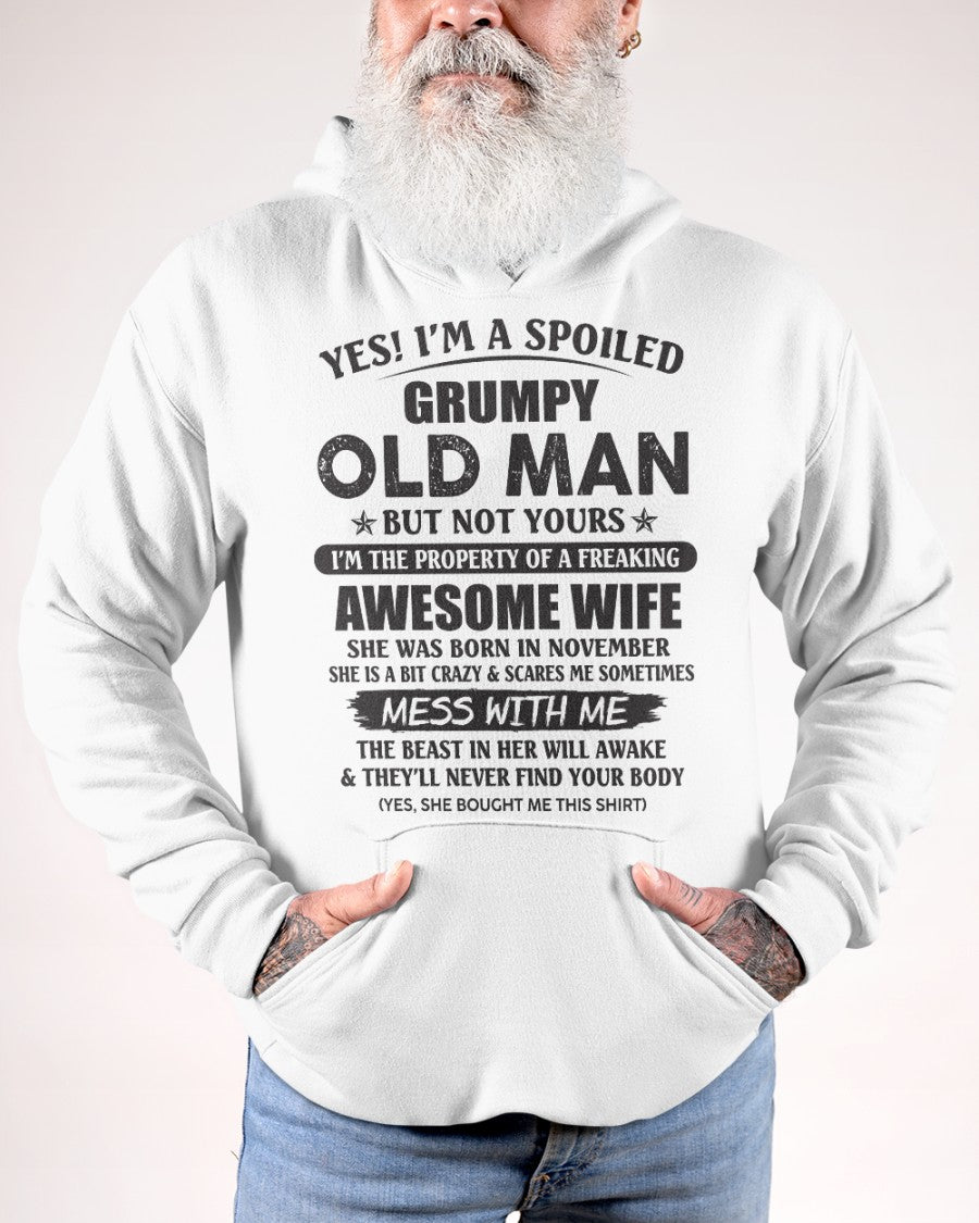 Awesome wife November - Perfect gift for your husband - HL11 (SKU96-68-11)