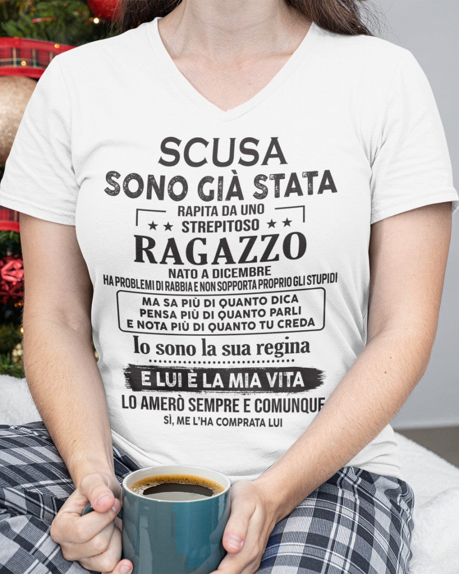 Fidanzato fantastico nato a dicembre – Regalo perfetto per la tua fidanzata – HL12 (SKU05-75-12)