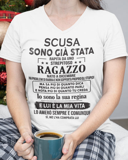 Fidanzato fantastico nato a dicembre – Regalo perfetto per la tua fidanzata – HL12 (SKU05-75-12)