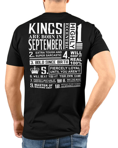 Kings Are Born in September – Bold, Eccentric, and Unforgettable! (SKU06-18-09)