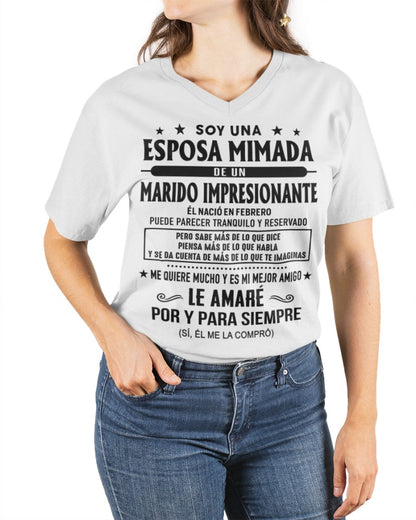Febrero Marido Impresionante - Regalo especial para Esposa - T02 (Sku.Tbn16)