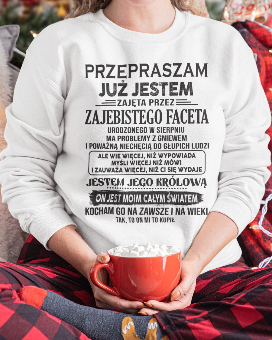 Sierpień – Wspaniały facet urodzony w sierpniu – Specjalny prezent dla twojej dziewczyny – HL08 (SKU05-11-08)