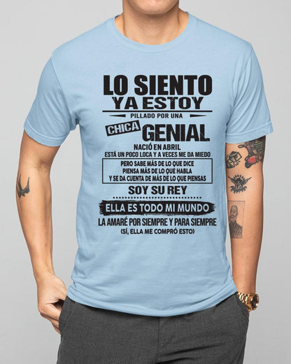 Abril Chica Genial - Regalo especial para tu novio - T04 (SKU05-95-04)