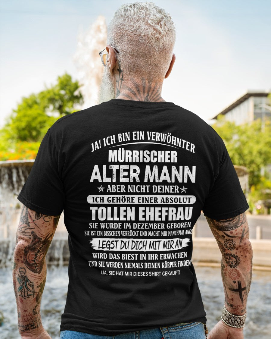Tolle Ehefrau Dezember – Das perfekte Geschenk für deinen Ehemann – HL12 (SKU07-11-12)