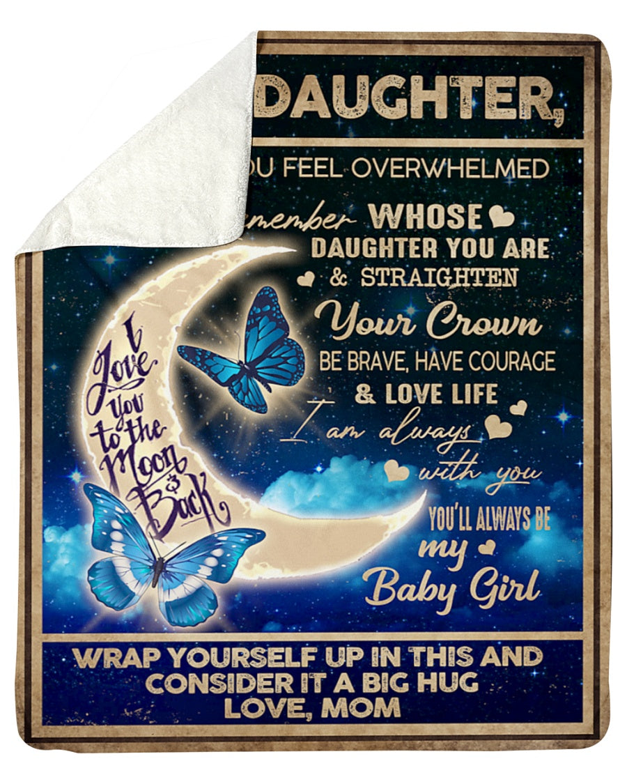 Special gift for Daughter - Blanket