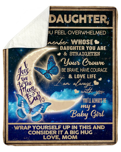 Special gift for Daughter - Blanket