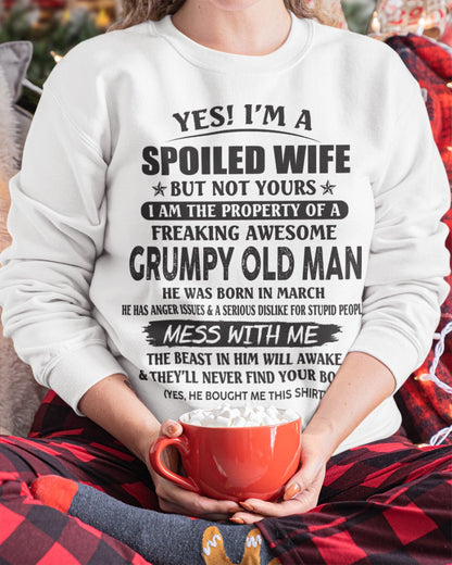 Grumpy Old Man March – Perfect gift for your wife – HL03 (SKU07-16-03)