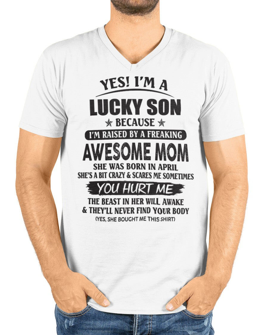 Mom April - Perfect gift for your son - HL04 (SKU07-140-04)