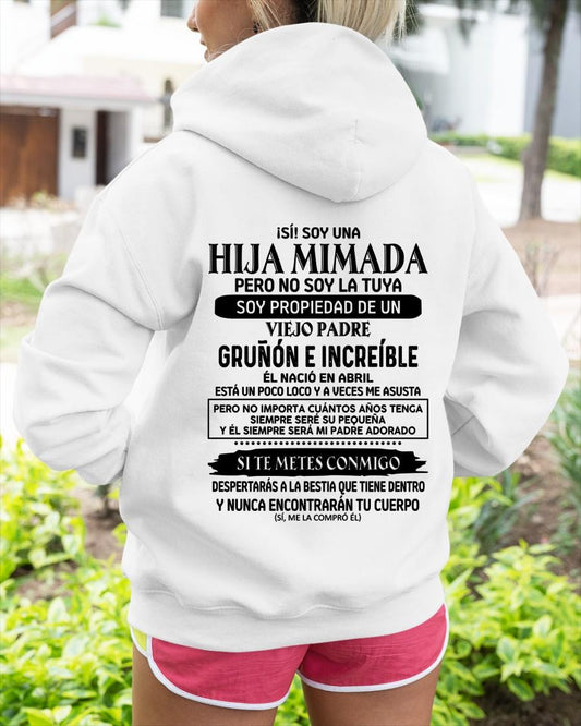 Abril - Padre increíble nacido en abril - Regalo perfecto para tu hija - T04 (SKU05-91-04)
