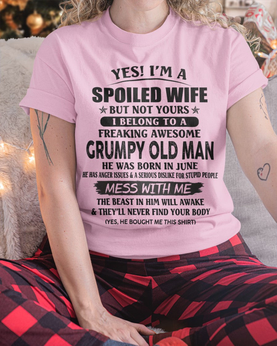 Grumpy Old Man June – Perfect gift for your wife – HL06 (SKU08-63-06)